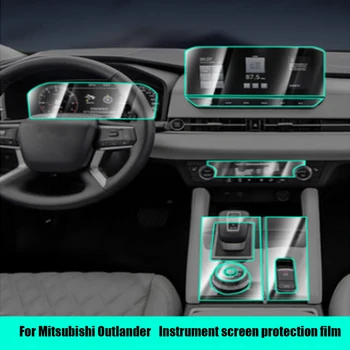 Pre Mitsubishi Outlander 2023 Centrálne riadenie film navigačnej obrazovke tvrdeného film interiéru výrobkov automobilového priemyslu