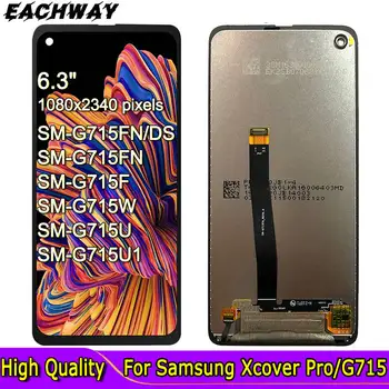 Pre Samsung Galaxy Xcover Pro LCD Displej Dotykový Displej Digitalizátorom. Montáž Nahradiť 6.3