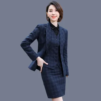 Prehoz Obleky, Ženy Móda Office Lady Pracovného Jednotnom Štýle Nohavice Obleky Ženské Oblečenie 2022 Jeseň Zimné Módne Oblečenie