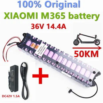 Pôvodné 36V 14.4 Ah pre Xiao M365 Špeciálne Batérie Elektrické Scooter AccessoriesRiding 40km BMS+Nabíjačka