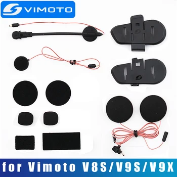 Pôvodné Audio & Mic Držiak pre Vimoto V8S V9S V9X Prilba Komunikačný Headset Base Mikrofón, Slúchadlá, Príslušenstvo