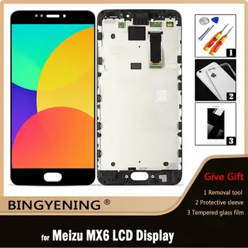 Pôvodný Pre Meizu MX6 LCD Displej Screen Dotknite sa položky Digitalizátorom. Montáž 5.5