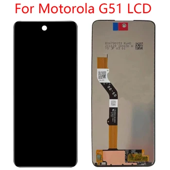 Pôvodný Pre Motorola Moto G51 LCD Displej A Dotyková Obrazovka Montáž Pre Motorola G51 LCD displej