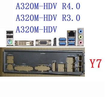 Pôvodný Pre MSI AB350M-HDV, A320M-HDV R3.0, A320M-HDV R4.0 I/O Shield Zadnú Dosku BackPlate Blende Držiak