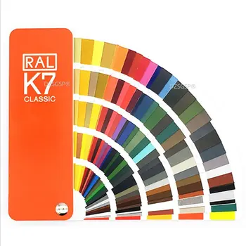 RAL Medzinárodný Štandard Všeobecné Farby Tlače Povlak Európskej Normy Farba Karta Ver 2021 Lauer Farba Karta K7 nemecký