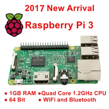 Raspberry Pi 3 Model B 1GB RAM Quad Core 1,2 GHz 64bit PROCESOR WiFi & Bluetooth