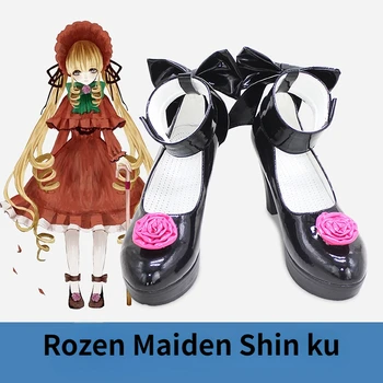Rozen Maiden Shin ku Reiner Rubin Cosplay Topánky, Topánky Halloween Cosplay Kostým Príslušenstvo