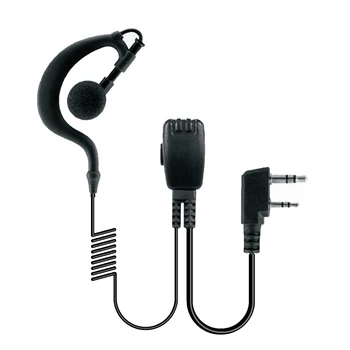 Rádio Slúchadlo Headset Mikrofón pre Kenwood TYT Baofeng UV-5R BF-888S, 2 Pin PTT, 2 Spôsob Rádio, Walkie Talkie