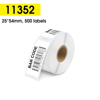 Samolepiace Etikety Roll 11352 Kompatibilné Dymo Label Printer 24*54 mm Label Nálepka s čiarovým kódom Cenu pre Dymo LabelWriter 450