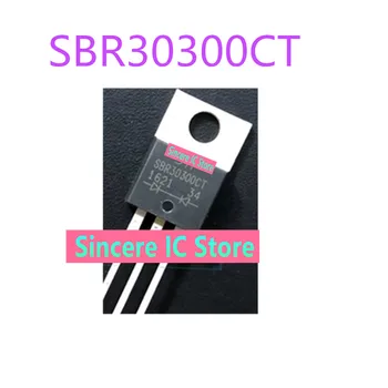SBR30300CT (jeden výstrel a päť odoslané) zbrusu nový, originálny diódy schottkyho TO220 30A 300V