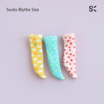SK Couture Vytlačené Ponožky pre Blythe, Pureneemo XS S M Obitsu 22 24 Barbie