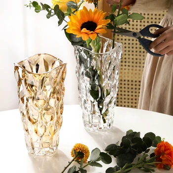 Sklenené Vázy, Dekorácie Obývacej Izby, Dekorácie, Vázy, Vkladanie Svetlo Luxusné Hydroponické Váza Rozšírené Pocit Iny Štýl