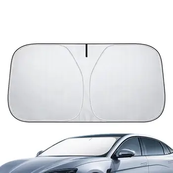 Slnečné Clony Skladacia Slnečník Auto Predné Okno Opaľovací Krém Praktické Čelného Skla Slnečník Kryty Pre Tesla Model 3 A Model Y