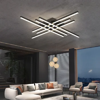 Stmievanie Jednoduché Nový Moderný LED Luster Svetlá Obývacia Jedáleň, Spálne Villa Byt Hala Kuchyňa Svietidlá Vnútorné Osvetlenie