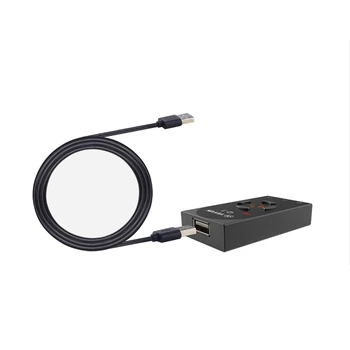 TEYUN 1Set Q1 USB7.1 Externé Zvukové Karty Stolný Počítač, Notebook Ovládač-Free Vysoká Kvalita Čierna