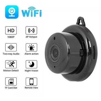 To Nie V380 Pro Mini Wifi IP Kamera HD 1080P Bezdrôtový Vnútorné Kamera Nightvision obojsmerné Audio, Detekcia Pohybu Baby Monitor