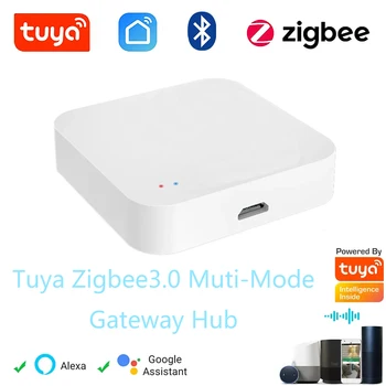 Tuya Smart Zigbee3.0 Bluetooth Multi-mód Brány Rozbočovač Pre Smart Home Zigbee Zariadení, Spolupracuje so Smart Život Alexa Domovská stránka Google