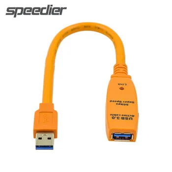 USB 3.0 Zosilnenie Signálu (Napájanie) Kábel Na Riadku Streľba Zosilňovač USB3.0 Externých DC Napájanie Rozšírenie Dátového Kábla