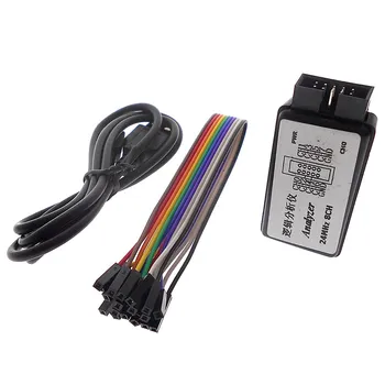 USB logika analyzer microcontroller vhodné pre RAMENO pomocou fpga ladenie nástroja 24M vzoriek 8 kanálov