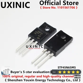 UXINIC 100% Nové Dovezené OriginaI STF45N65M5 45N65M5 NA-220F Tranzistor
