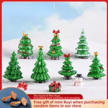 Vianočné Ozdoby Vianočné Stromčeky Micro Krajiny Bonsai Dekorácie Ploche Tvorivé Trinket Domáce Dekorácie Príslušenstvo