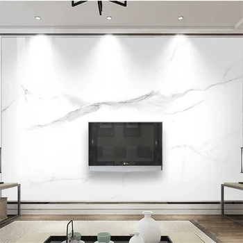 wellyu Vlastnú tapetu 3d white moderné svetlo luxusné high-end jazz bieleho mramoru pozadí steny obývacia izba tapety pozadia