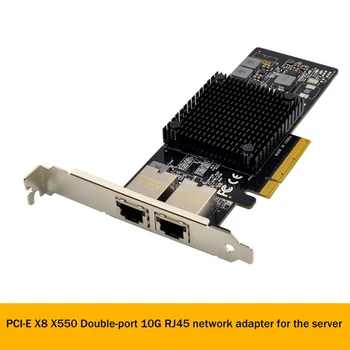 X550-T2 Server Sieťové Karty PCIE X8 Dual Port RJ45 10Gbe Sieťový Server Sieťovej Karty Konvergovanej Siete Adaptér