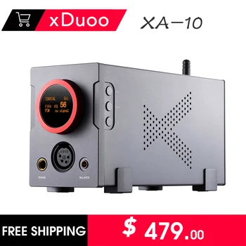 XDUOO XA-10 Bluetooth Vyvážené DAC & Slúchadlový Zosilňovač AK4493*2 MQA XA10 DSD512 PCM32bit/768KHZ