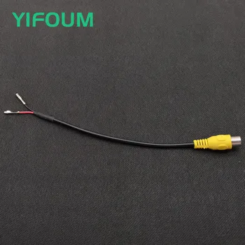 YIFOUM Originálne Video Vstup Prepnúť Zadnej strane Fotoaparátu RCA Adaptér Kábel Pre Peugeot 408 2015-2017/508 2011-2016/Citroen C5 2007-2016