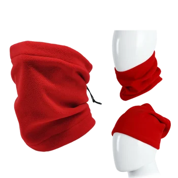 Zimná Fleece Beanie Hat Tiež ako Krku Návlek Nastaviteľné Lyžiarska Kukla Bandana Kryt Maska pre Mužov, Ženy, Chlapcov Doprava Zadarmo