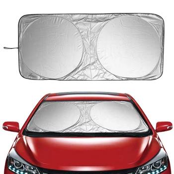 Čelného skla Kryt Protislnečnú Ochranu proti UV žiareniu Štít Auto Styling Sklápacie Vozidlo, do Okna slnečník Čelné sklo Blok Kryt